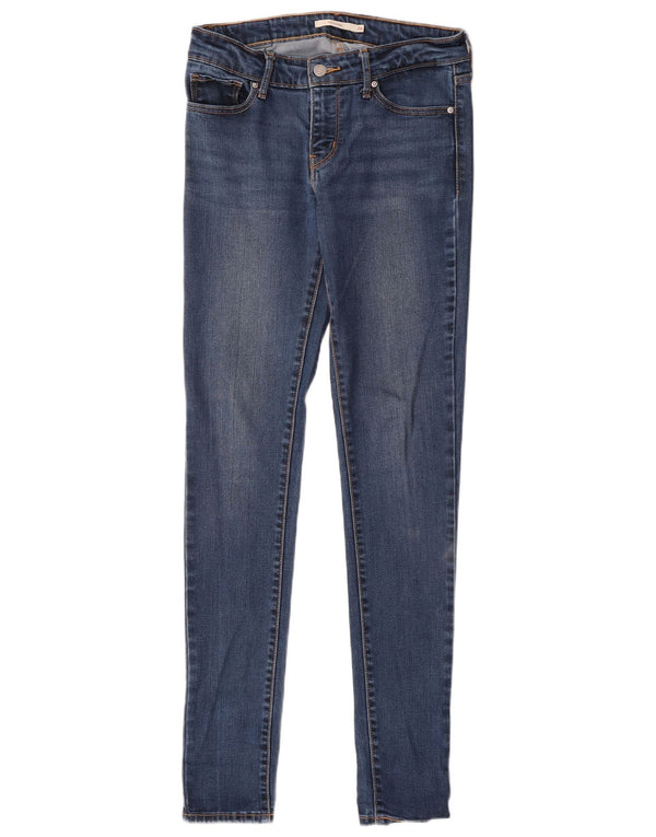 Женские джинсы скинни Levi's 711 W26 L33 синие