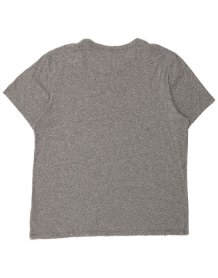 Мужская футболка NIKE Dri Fit, большая, серая