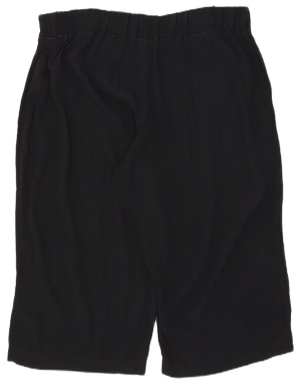 Женские спортивные шорты-бермуды Marks & Spencer UK 22 3XL, черные вискозы