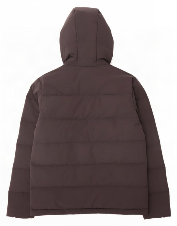 Женская утепленная куртка Adidas с капюшоном UK 4/6 XS, черный полиэстер