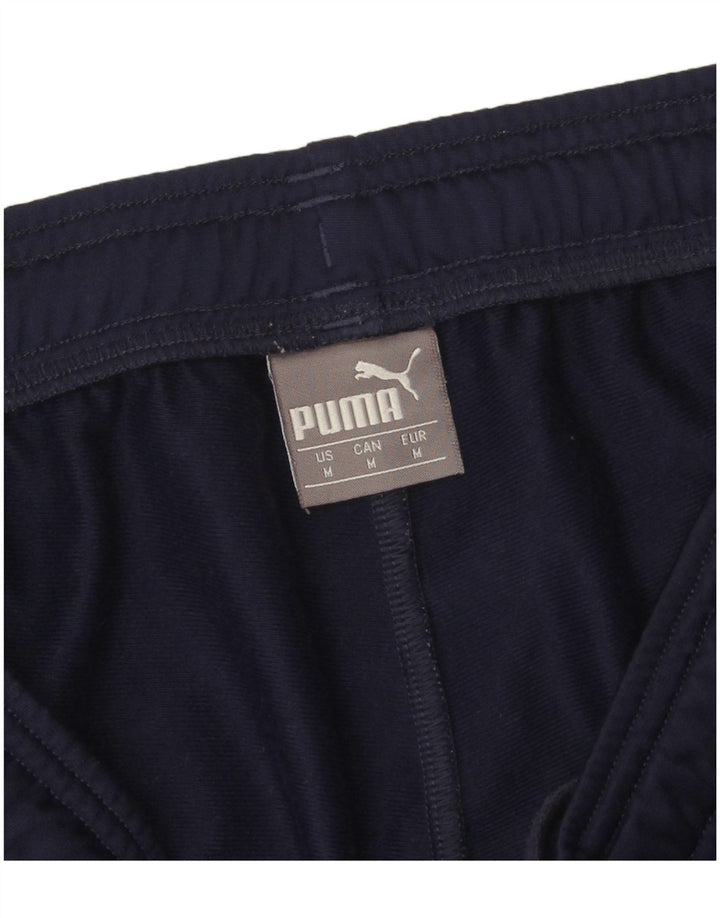 Мужские спортивные брюки Puma, джоггеры, средний темно-синий, полиэстер