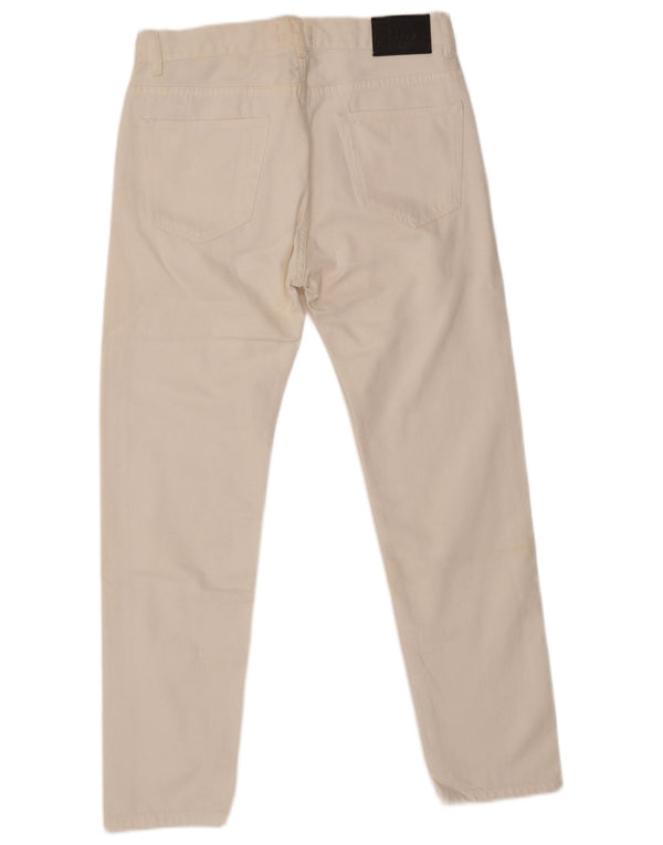 Мужские узкие джинсы ZARA EU 40 Medium W31 L28 Off White Cotton