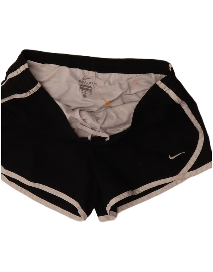 Женские спортивные шорты NIKE Dri Fit UK 12, средний черный полиэстер