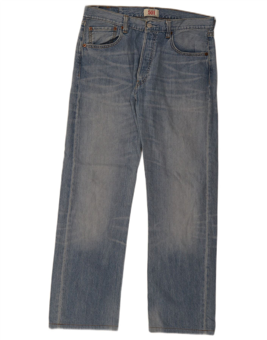 Мужские прямые джинсы Levi's 501 W34 L30 синие