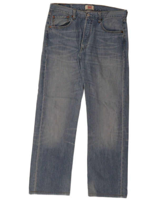 Мужские прямые джинсы Levi's 501 W34 L30 синие