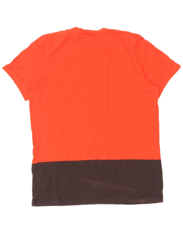 Adidas Мужская футболка с рисунком Top XL Красный Цветной хлопок Хлопок