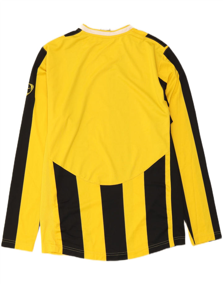 Мужской топ Nike Mens Top Long Sleeve UK 39/41, полиэстер средней желтой полоски