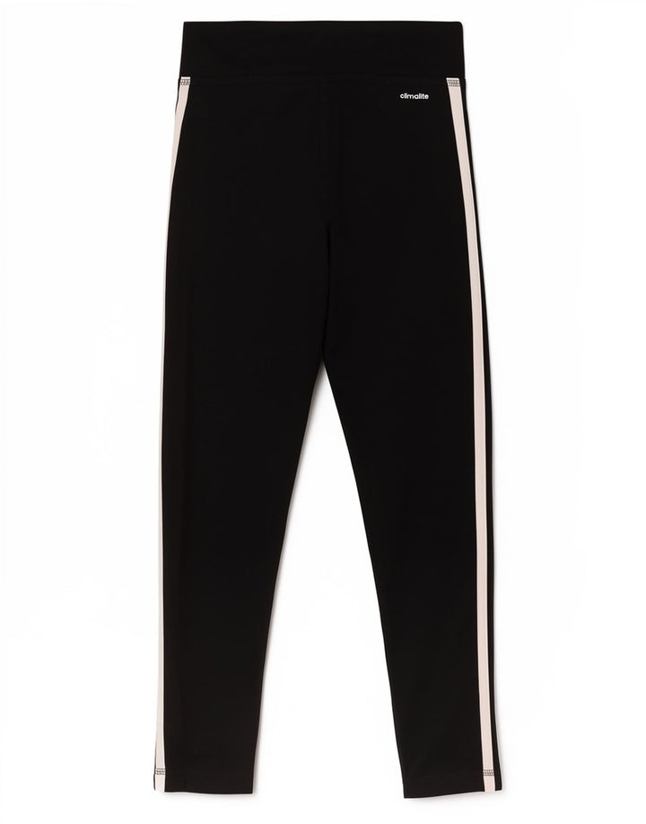 Женские леггинсы Adidas UK 0/2 2XS, черный полиэстер