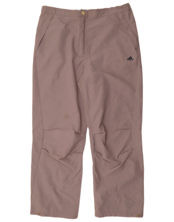 Мужские прямые брюки чинос Adidas XL W40 L32 Серый полиэстер