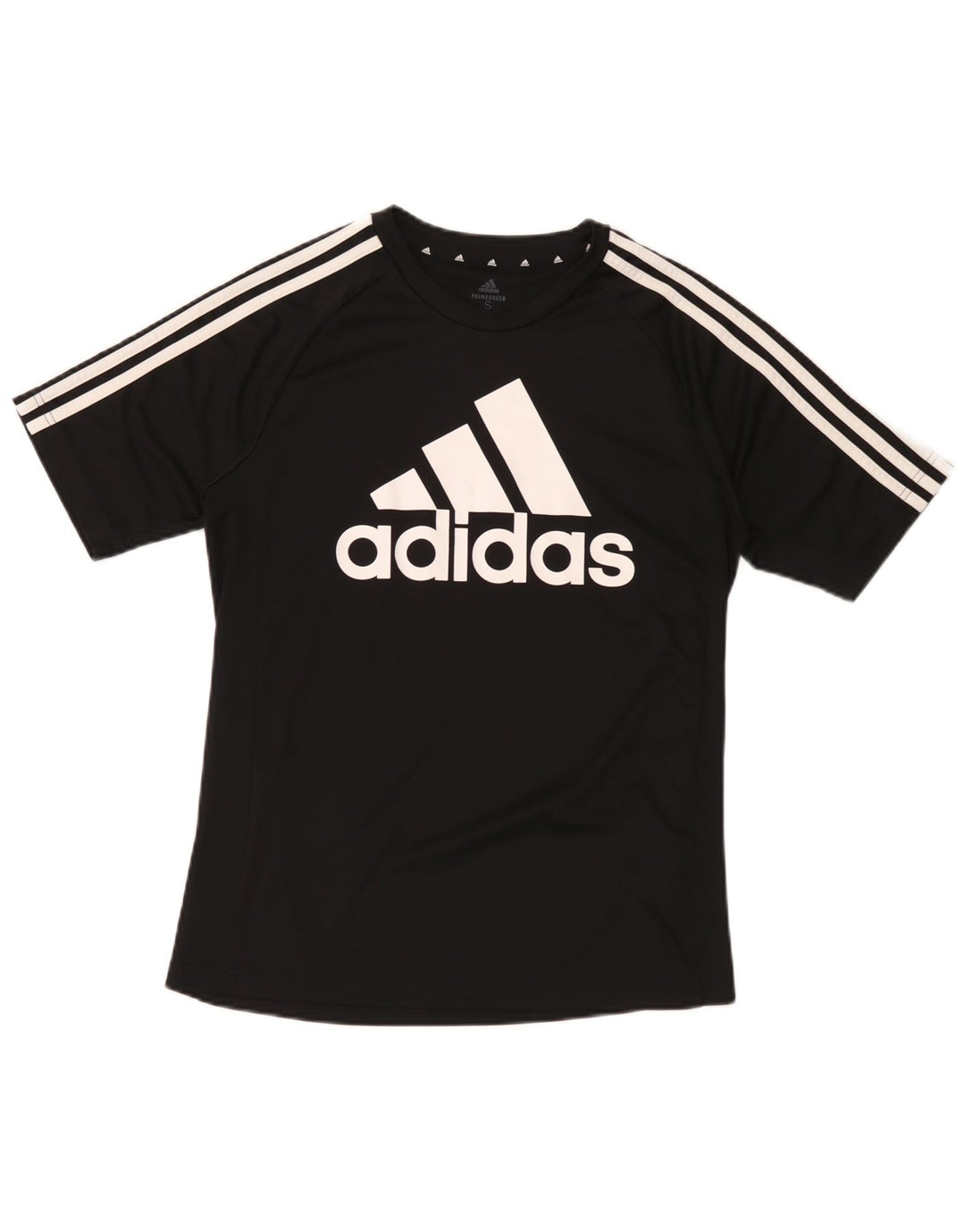 Мужская футболка Adidas Aeroready с рисунком, маленький черный полиэстер