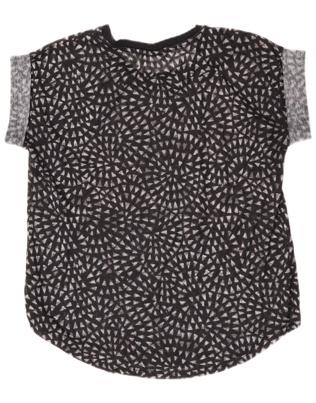 Женская прозрачная блузка Mossimo Top UK 18 XL, черный полиэстер