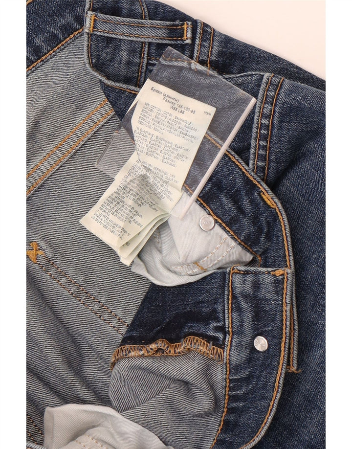 Мужские джинсы Lee Rider Slim W34 L28, синий хлопок