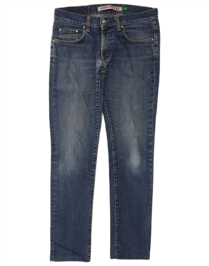 Мужские джинсы Carrera 717 Slim IT 48 Medium W33 L31 Синий хлопок