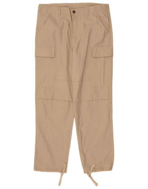 Мужские прямые брюки карго Carhartt Medium W34 L29, бежевые, хлопок