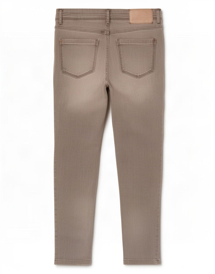 Женские укороченные джинсы Zara EU 38 Small W28 L24 Серые