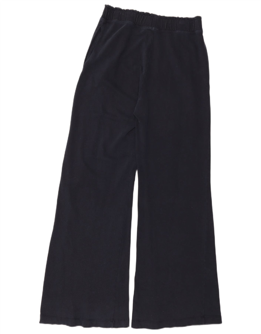 Женские широкие брюки Zara UK 14, средние, темно-синие