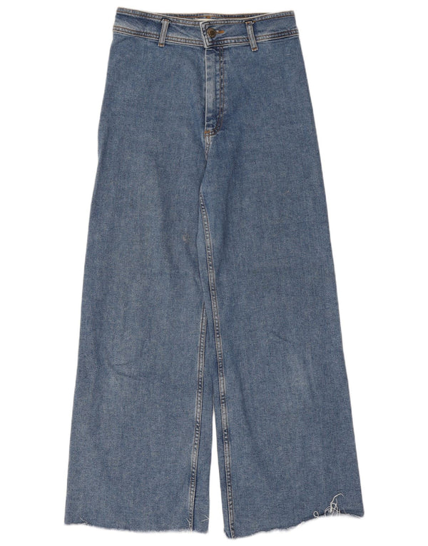 Женские широкие джинсы Zara EU 40 Medium W30 L29 Синие