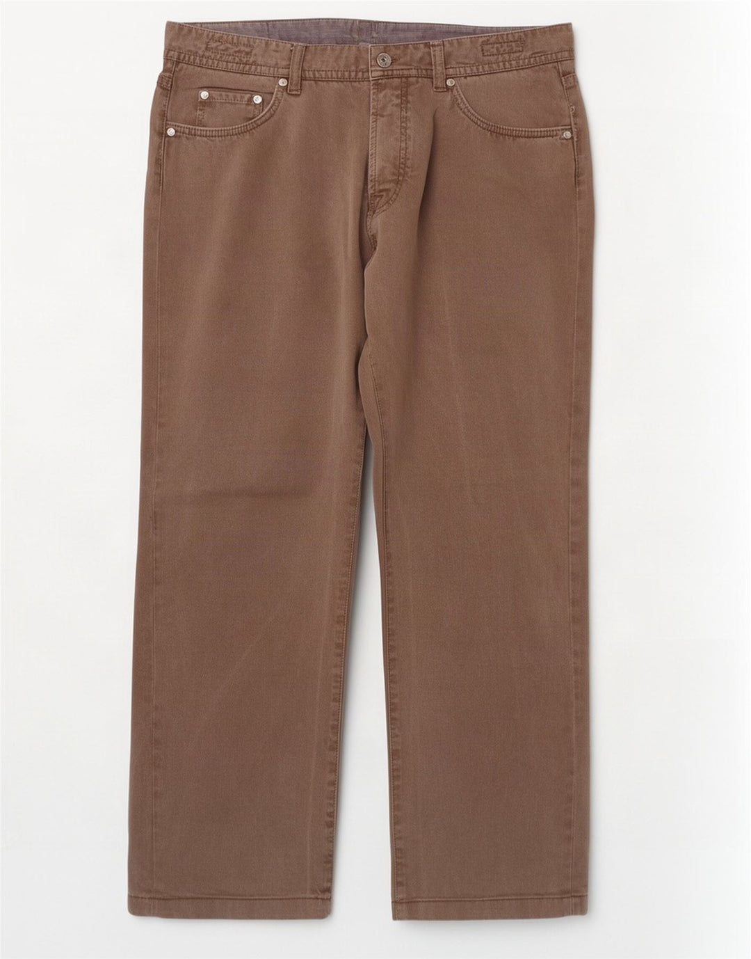 Мужские прямые джинсы Massimo Dutti EU 48 XL W38 L29 коричневые