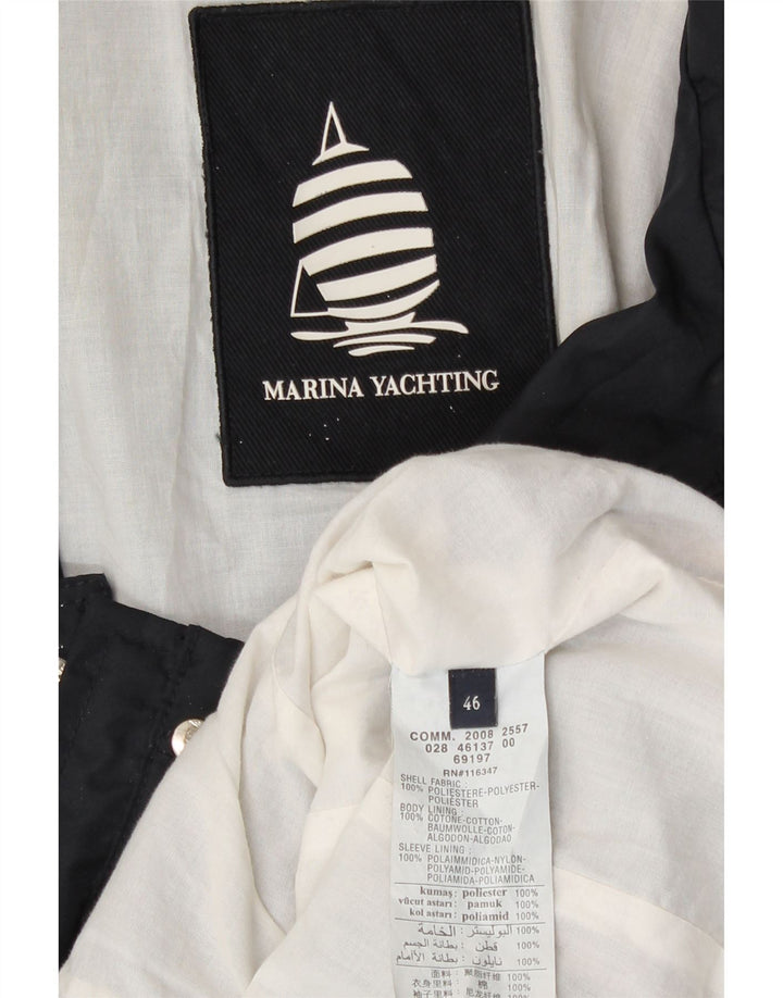 Женская куртка с капюшоном Marina Yachting IT 46, большая, темно-синяя