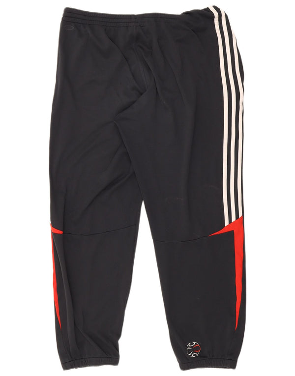 Adidas Mens FC Bayern Munchen Спортивный костюм Брюки Джоггеры Большие темно-синие