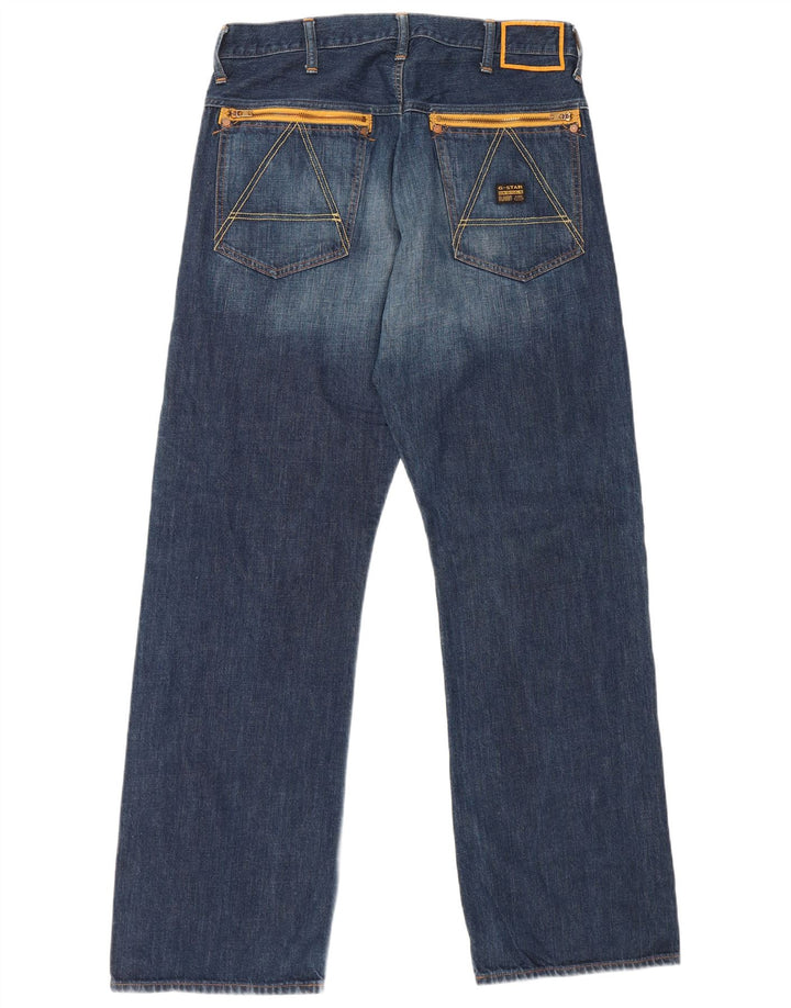 Мужские свободные джинсы G-Star W34 L36, синий хлопок