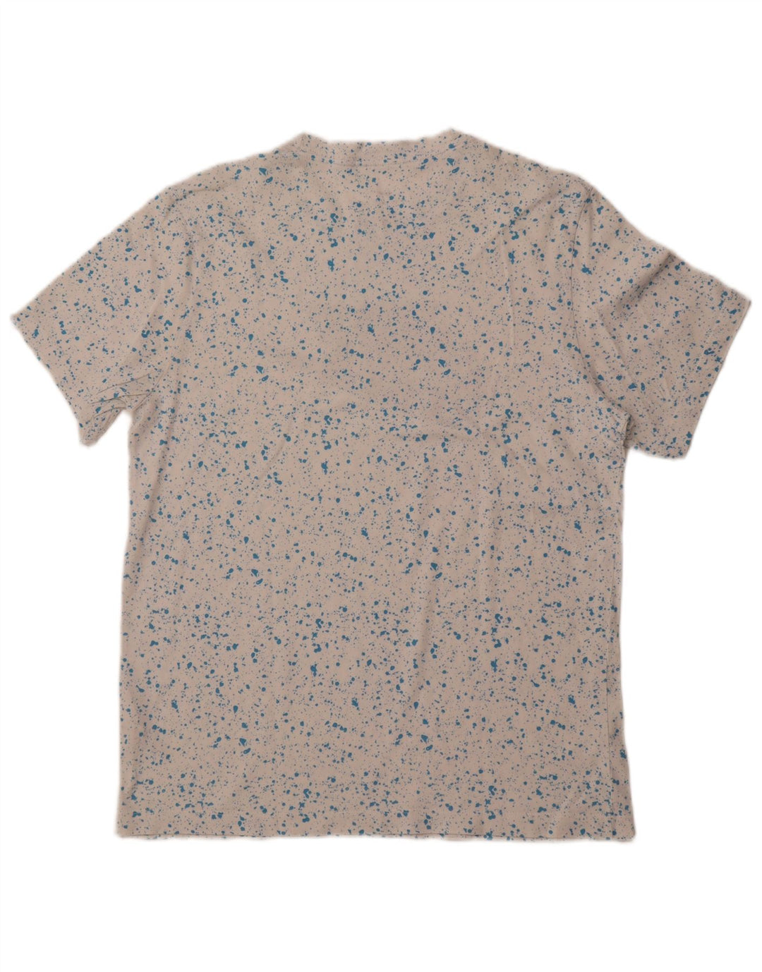 Мужская футболка с рисунком NIKE, средний размер, белый хлопок с крапинками