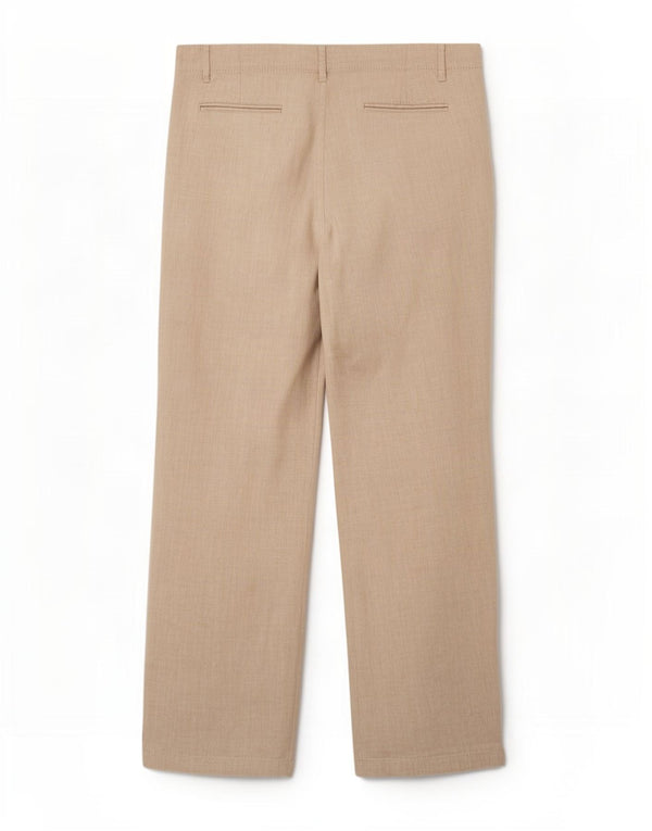 Женские брюки-чиносы Marks & Spencer с высокой талией UK 12 Medium W30 L28 Бежевые