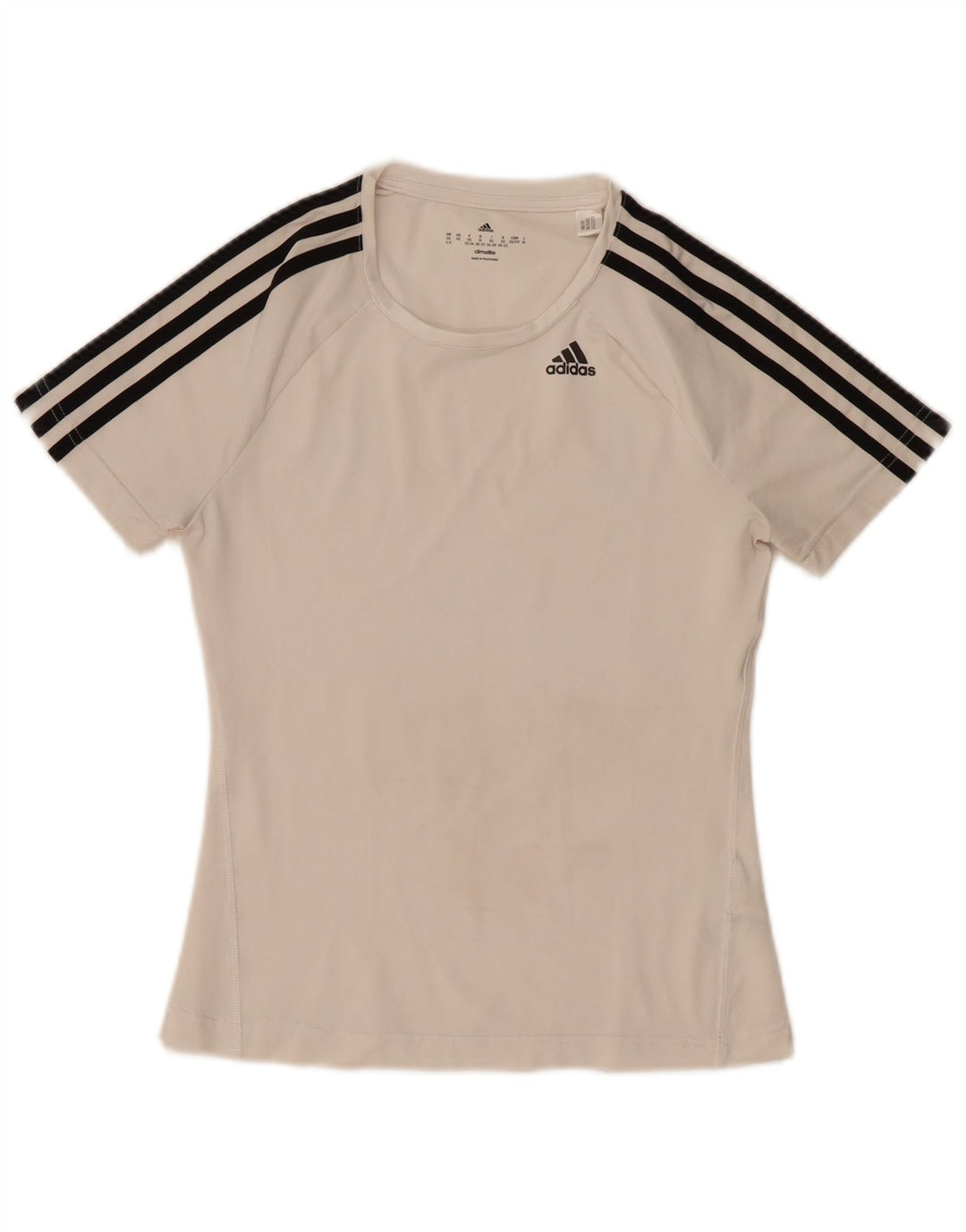 Женская футболка Adidas Climalite Top UK 4/6 XS Белый полиэстер