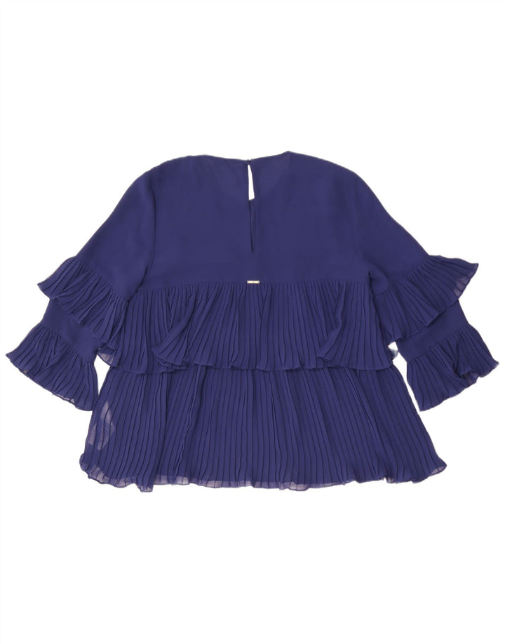 Женская блузка Liu Jo с рукавом 3/4, топ IT 46, большой темно-синий полиэстер