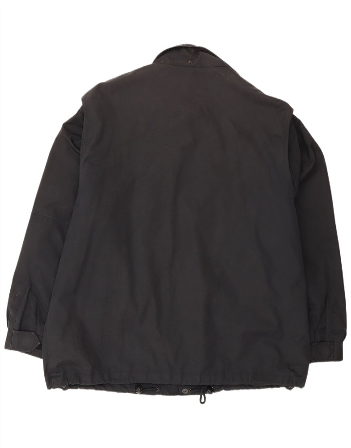 Fila Мужская ветровка IT 50 Большая черная полиэстер