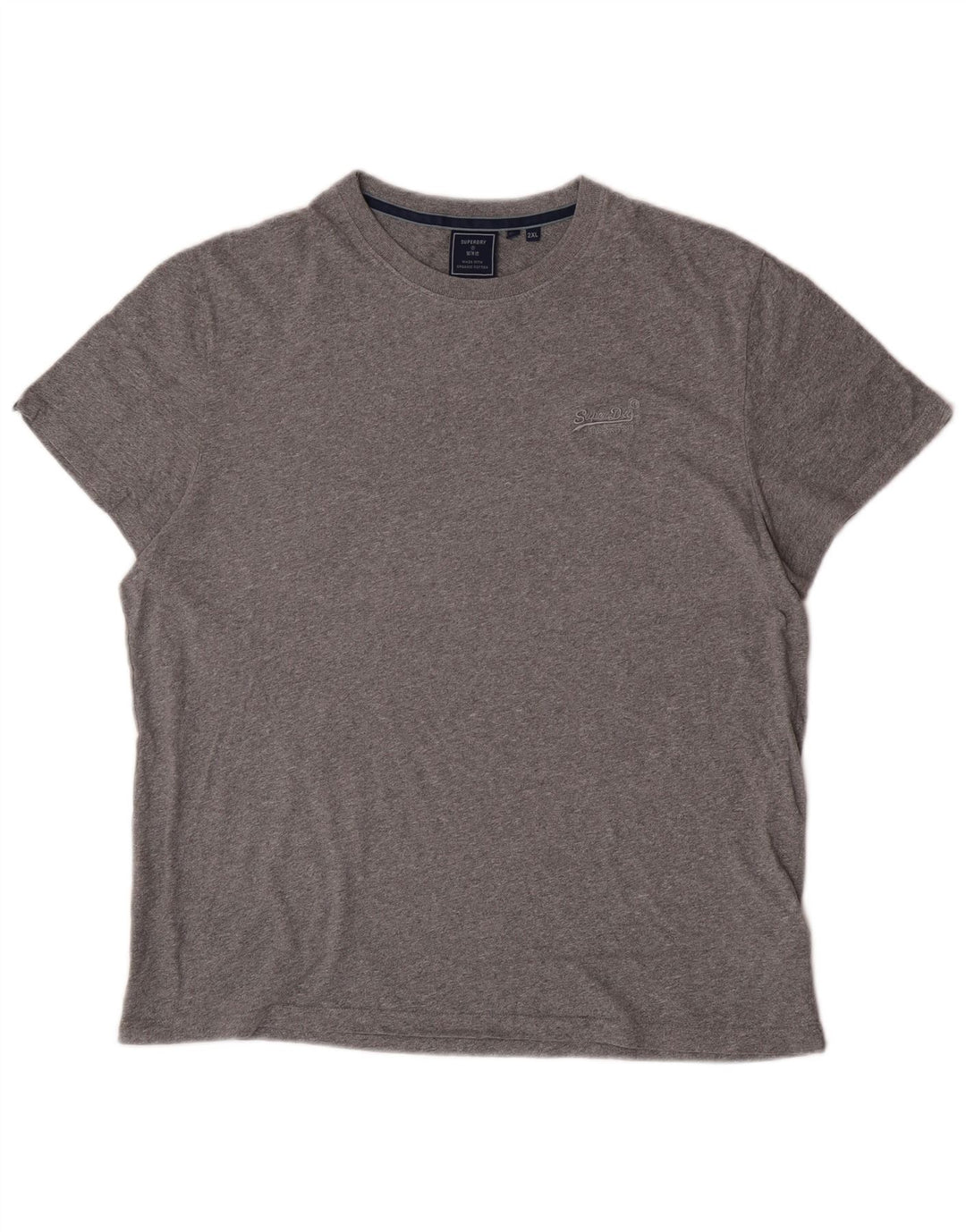 Женская футболка Superdry Top 2XL Серый хлопок