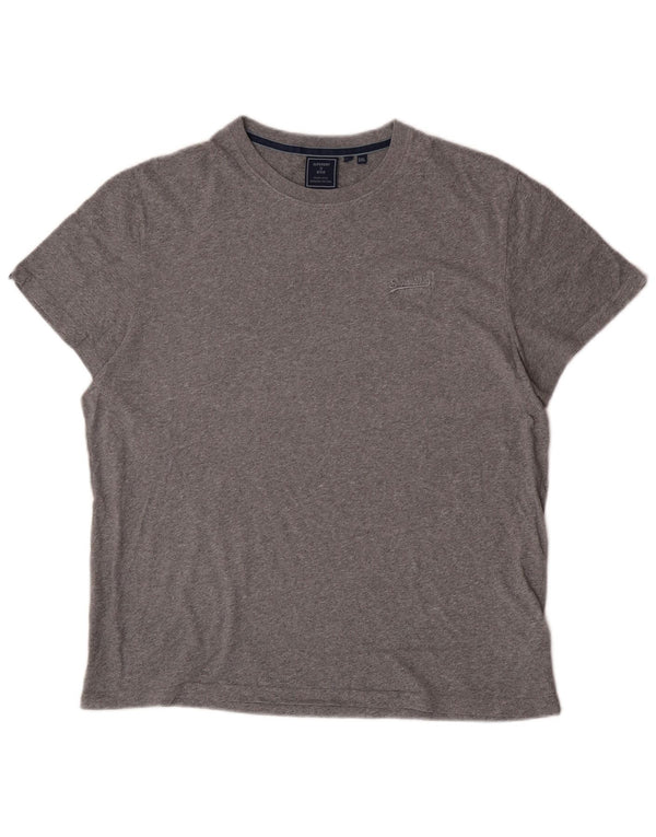 Женская футболка Superdry Top 2XL Серый хлопок