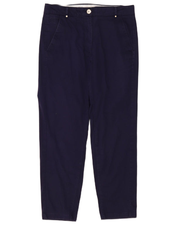 Женские брюки чинос Marks & Spencer UK 12 Medium W32 L28 Темно-синие