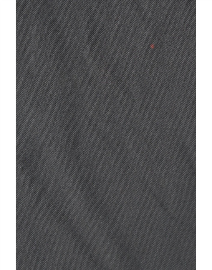 Мужская рубашка-поло Diadora среднего серого цвета, хлопок