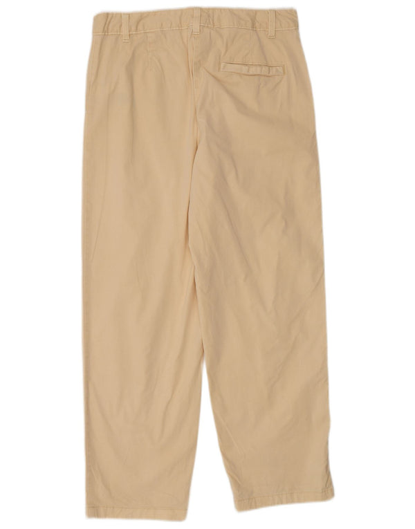 Женские прямые брюки чинос Marks & Spencer UK 12 Medium W30 L27 Бежевые