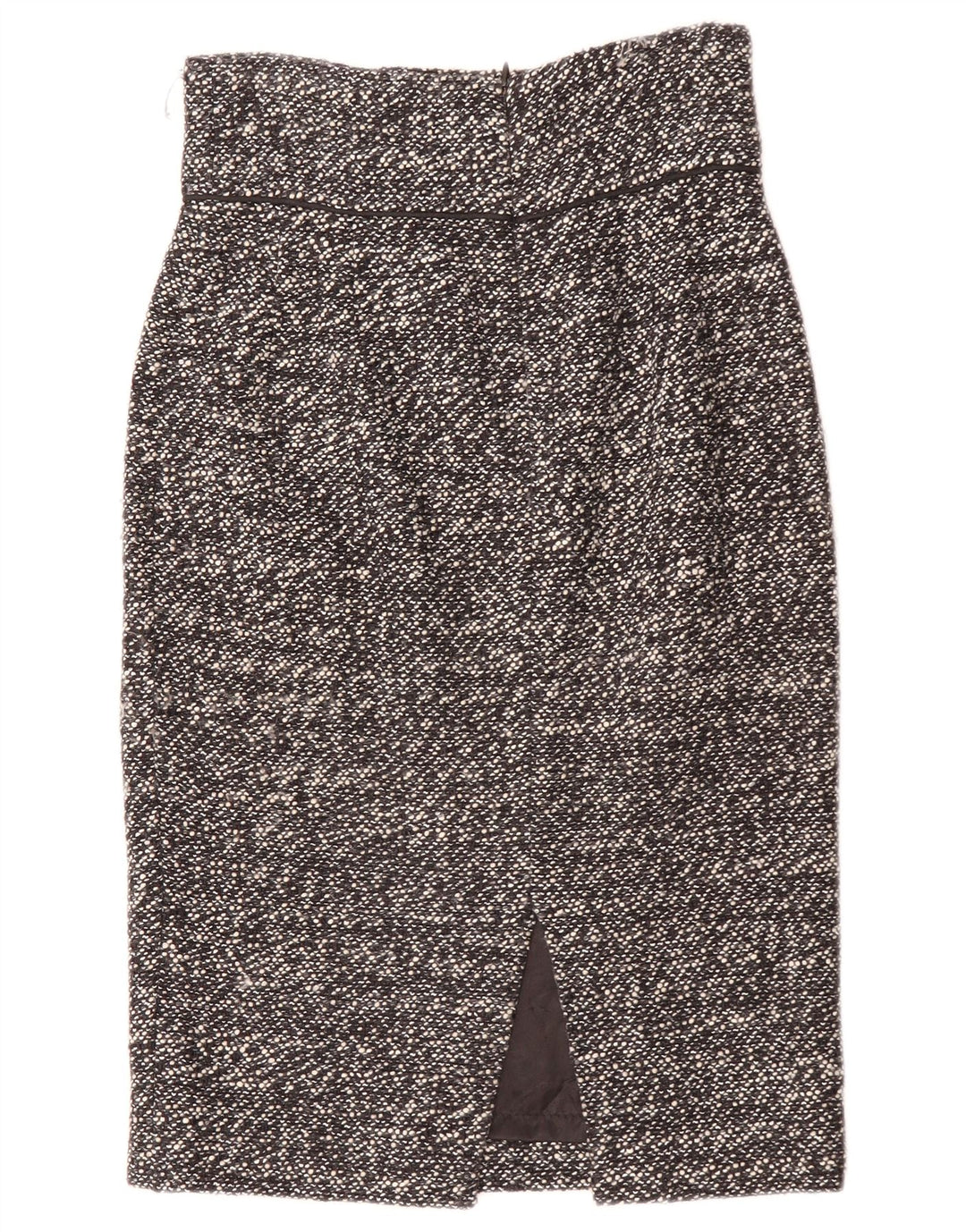 Женская юбка-карандаш Zara, маленькая W26, черный акрил в крапинку