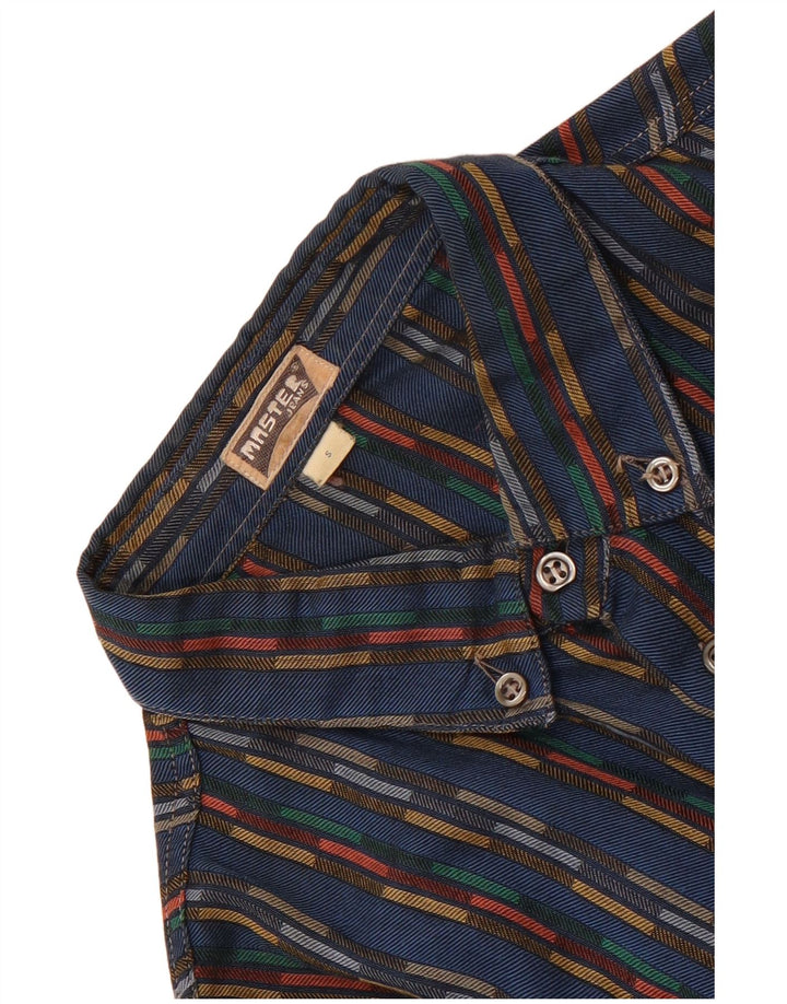 Мужская фланелевая рубашка Master, маленькая синяя полоска