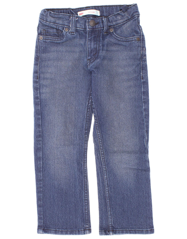 Джинсы Levi's 511 Slim для мальчиков 3–4 лет W20 L18, синий хлопок