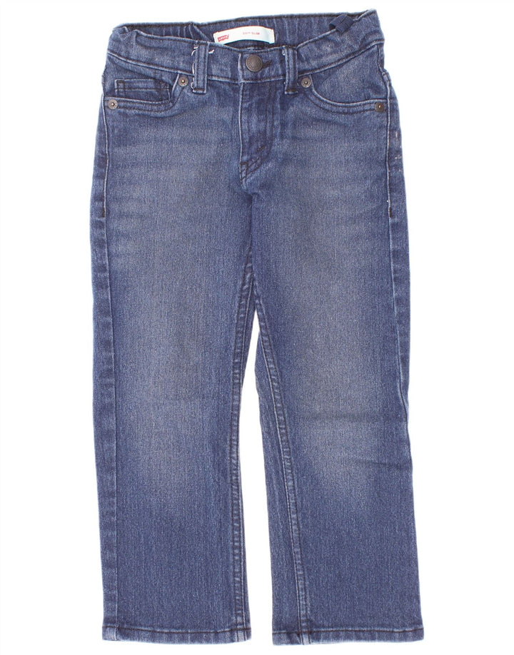 Джинсы Levi's 511 Slim для мальчиков 3–4 лет W20 L18, синий хлопок