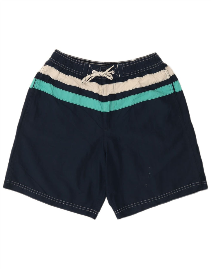 Мужские шорты для плавания Marks & Spencer Blue Harbour, средние, темно-синие