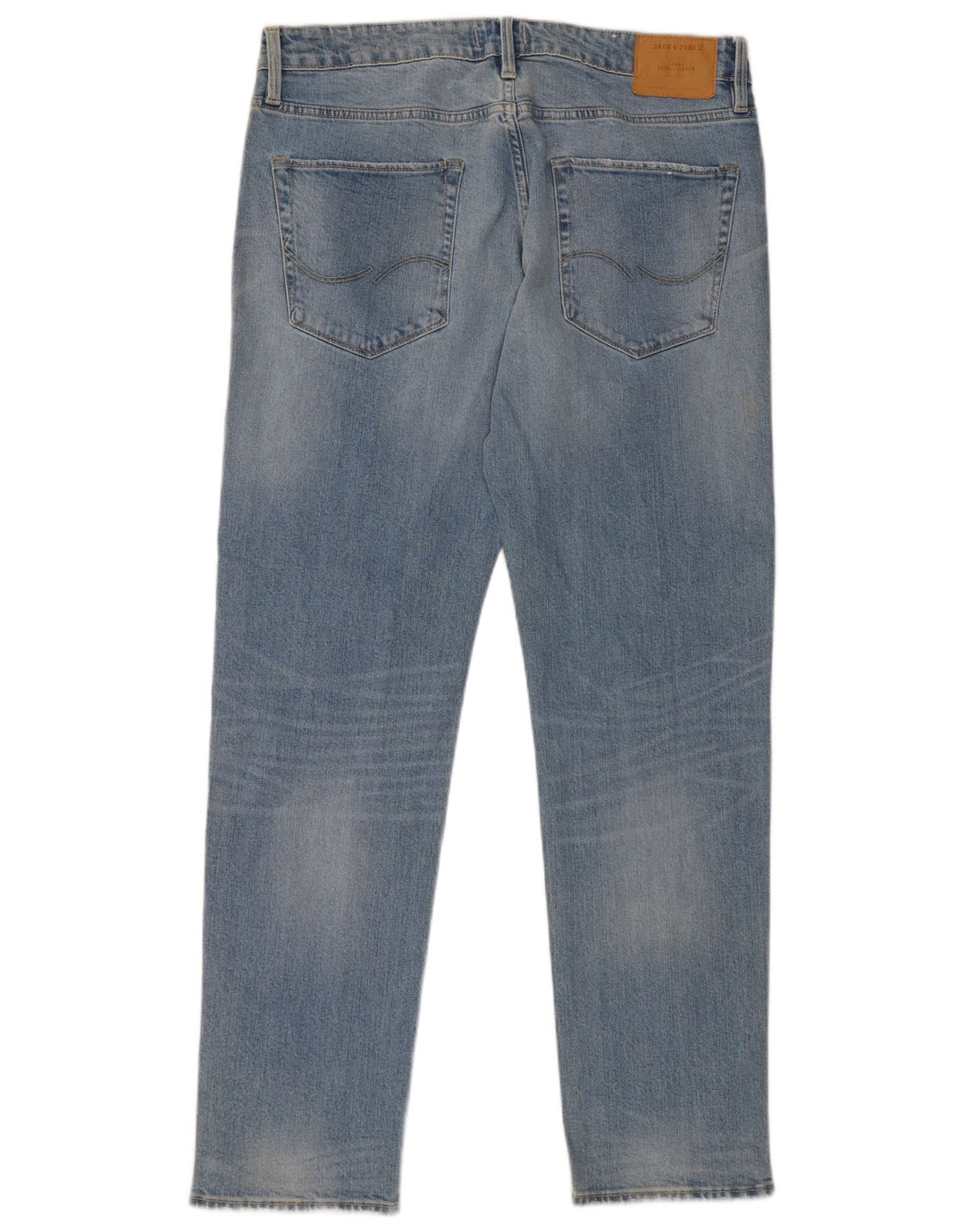 Мужские узкие джинсы Jack & Jones W36 L34, синие, хлопок