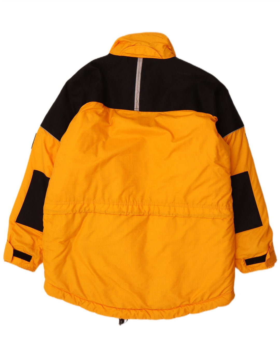 Мужская стеганая куртка свободного кроя RUCANOR UK 48, средний желтый цвет с цветными блоками