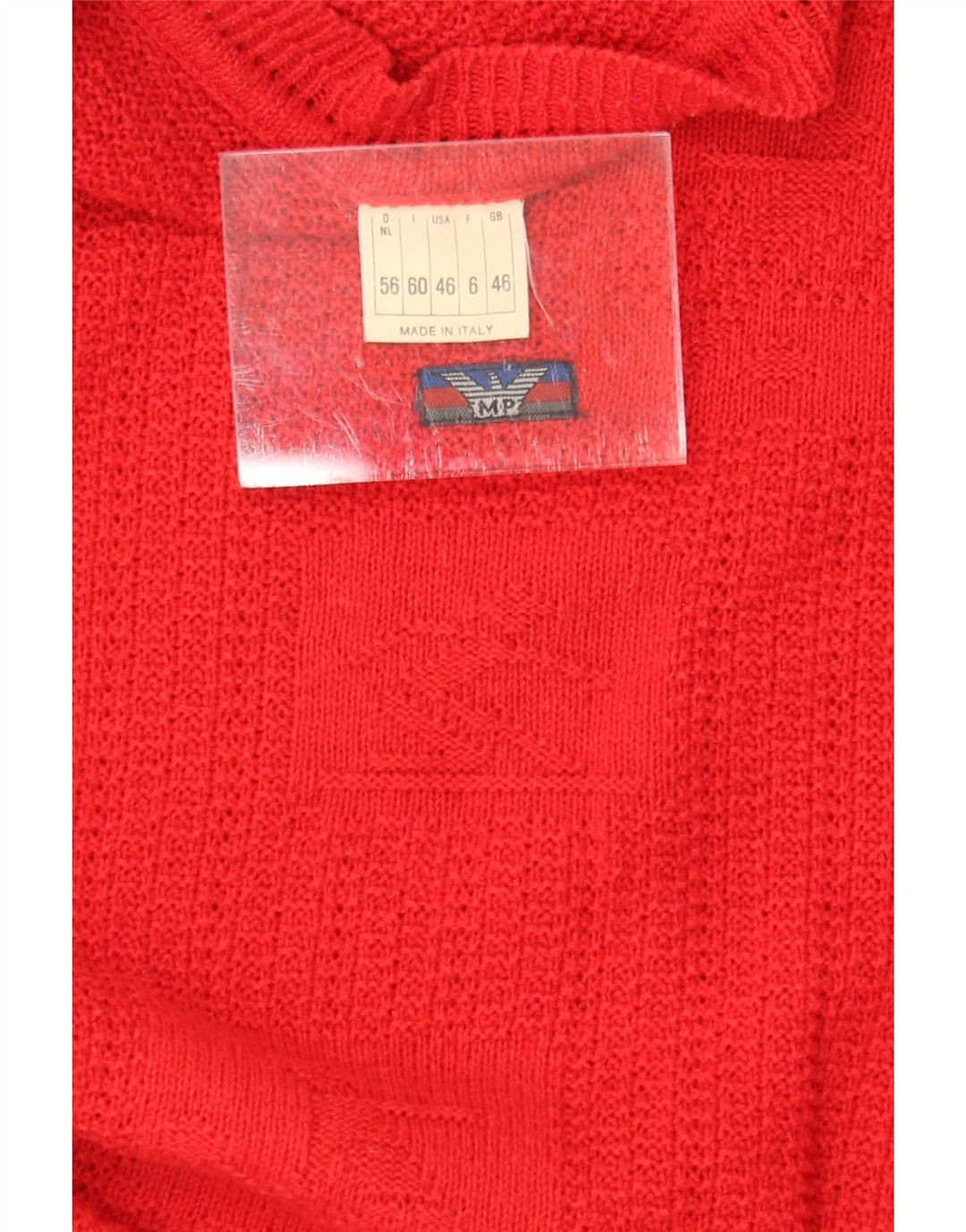 MP Womens Crew Neck Jumper Sweater IT 46 Large Red Vintage MP and Second-Hand MP from Messina Hembry 