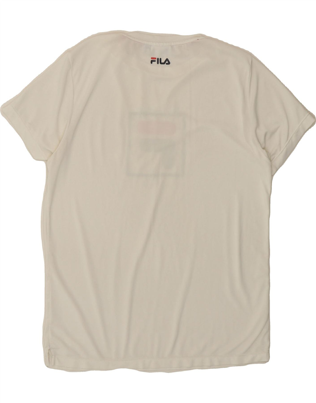 FILA Boys Graphic T-Shirt Top 11-12 Years White Vintage Fila and Second-Hand Fila from Messina Hembry 