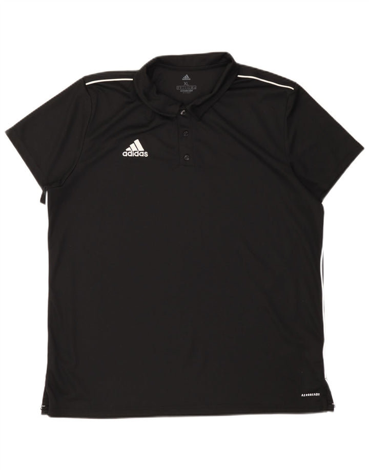 Мужская рубашка поло Adidas Aeroready XL, черный полиэстер