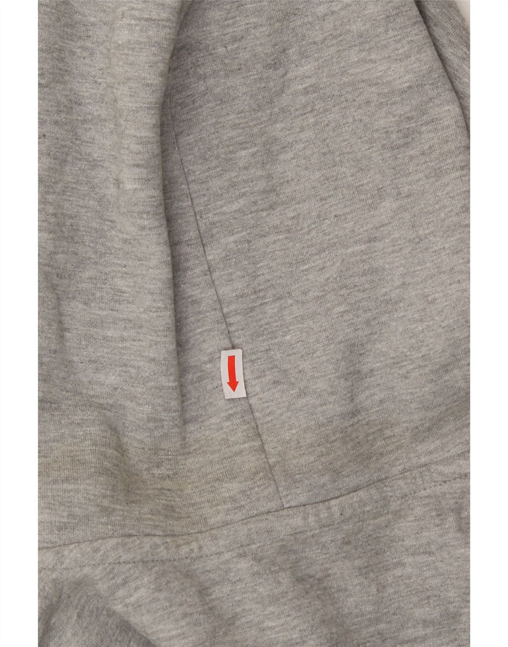 JACK & JONES Mens Hoodie Jumper Large Grey Cotton Vintage Jack & Jones and Second-Hand Jack & Jones from Messina Hembry 