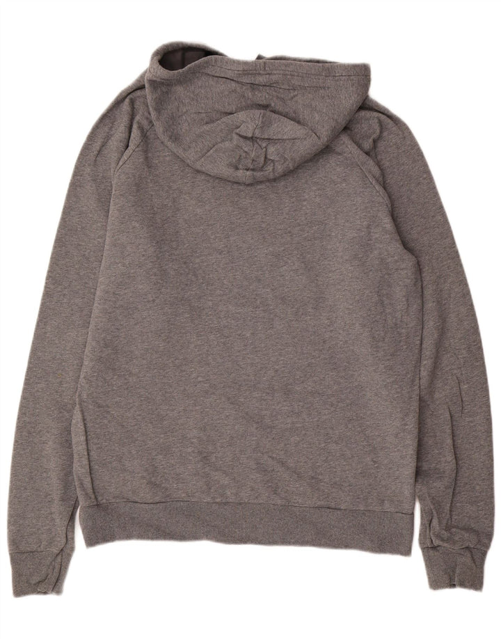 Мужской джемпер с капюшоном Under Armour Cold Gear, хлопок среднего серого цвета
