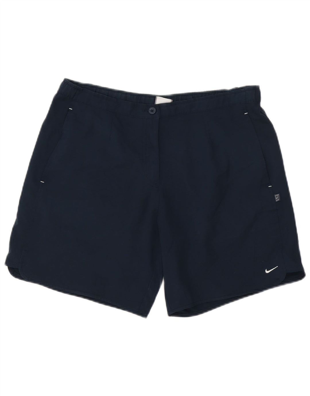Женские повседневные шорты Nike Small W27, темно-синий, полиэстер