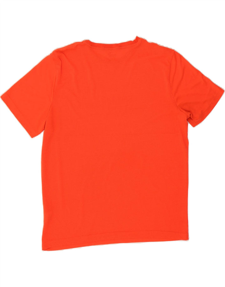 PUMA Mens Graphic T-Shirt Top XL Orange Polyester Vintage Puma and Second-Hand Puma from Messina Hembry 