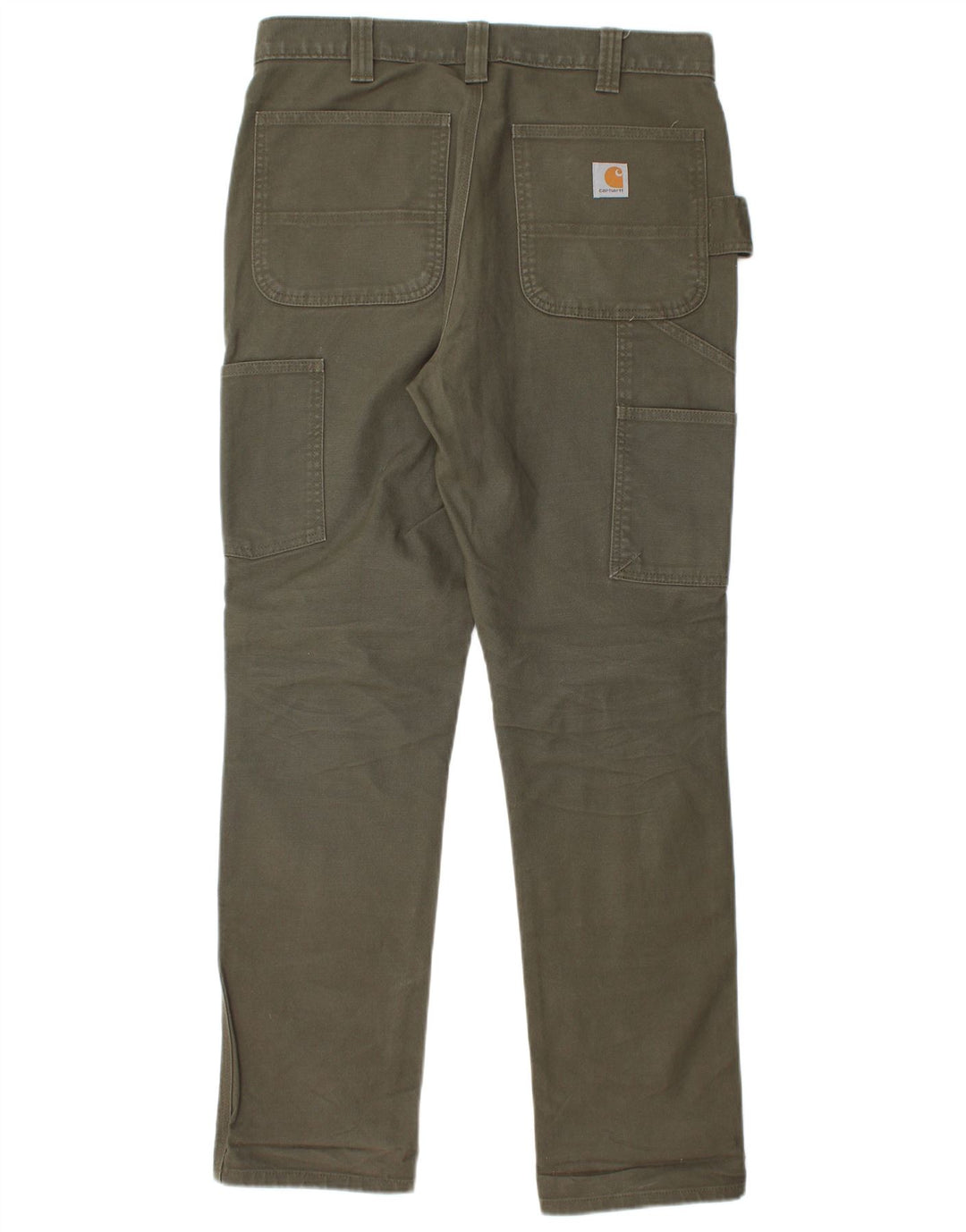 Мужские прямые брюки карго CARHARTT W32 L32 хаки, хлопок